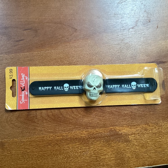 Halloween Vampire Fangs and Light Up Slap Watch Bundle New With Tag - Picture 8 of 16